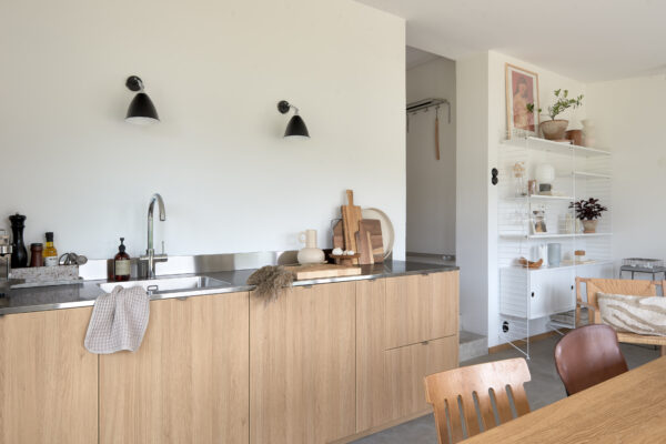 Bilde av kjøkken som er fornyet av HK kjøkkenfornying.