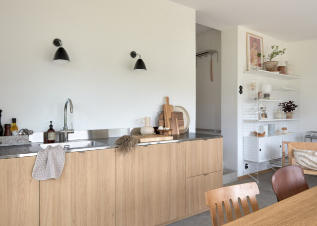 Bilde av kjøkken som er fornyet av HK kjøkkenfornying.